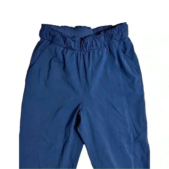 lululemon Navy Blue Straight Leg Blue Jogger High Waist Size 6 - Picture 2 of 6
